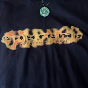 Supreme “Everything is shit” tee Navy